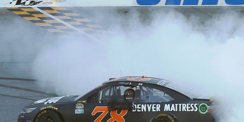 Martin Truex Jr. advanced to the Round of 12 in the NASCAR Sprint Cup Series championship with his win on Sunday at Chicagoland.