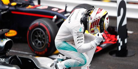 Don't expect Lewis Hamilton to take a knee during the national anthem on Sunday in Austin.