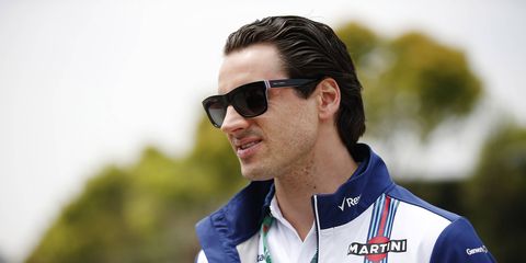 Former Sauber F1 driver Adrian Sutil is currently a reserve driver for Williams.