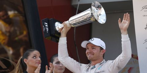 Nico Rosberg captured victory at the Spanish Grand Prix on Sunday.