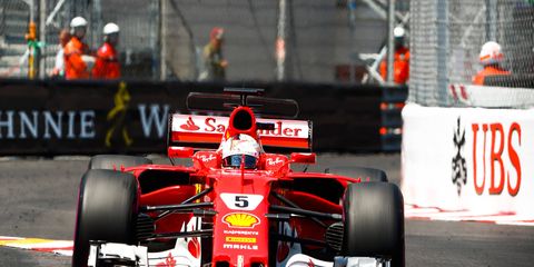 Sebastian Vettel holds a 25-point lead in the F1 driver standings over Lewis Hamilton.