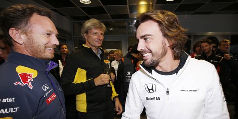 Red Bull boss Christian Horner believes Fernando Alonso was misled by his management group.