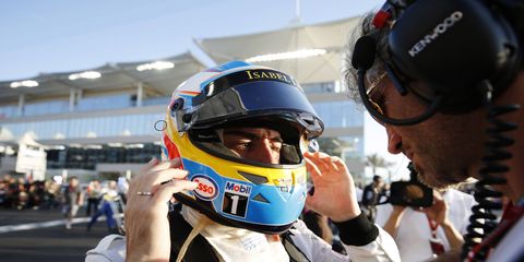 Fernando Alonso finished a dismal 17th in the Formula One standings in 2015.