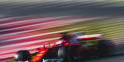 Sebastian Vettel has decided to name his 2017 Ferrari SF70H "Gina."