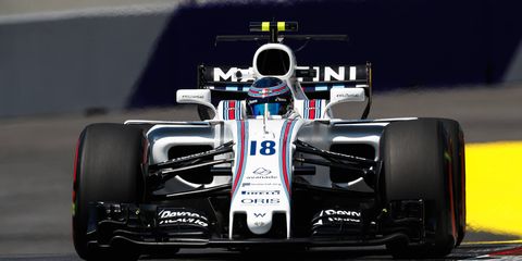 Lance Stroll finished third at Azerbaijan for Williams F1.
