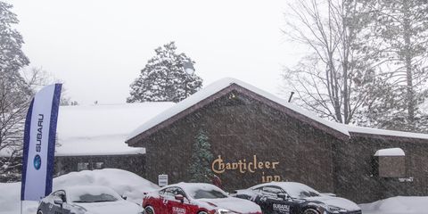 The Chanticleer in hosts the Subaru Winter Experience and provides the appropriate ambiance as well as a kitchen for Chef Daniel to cook Swedish style