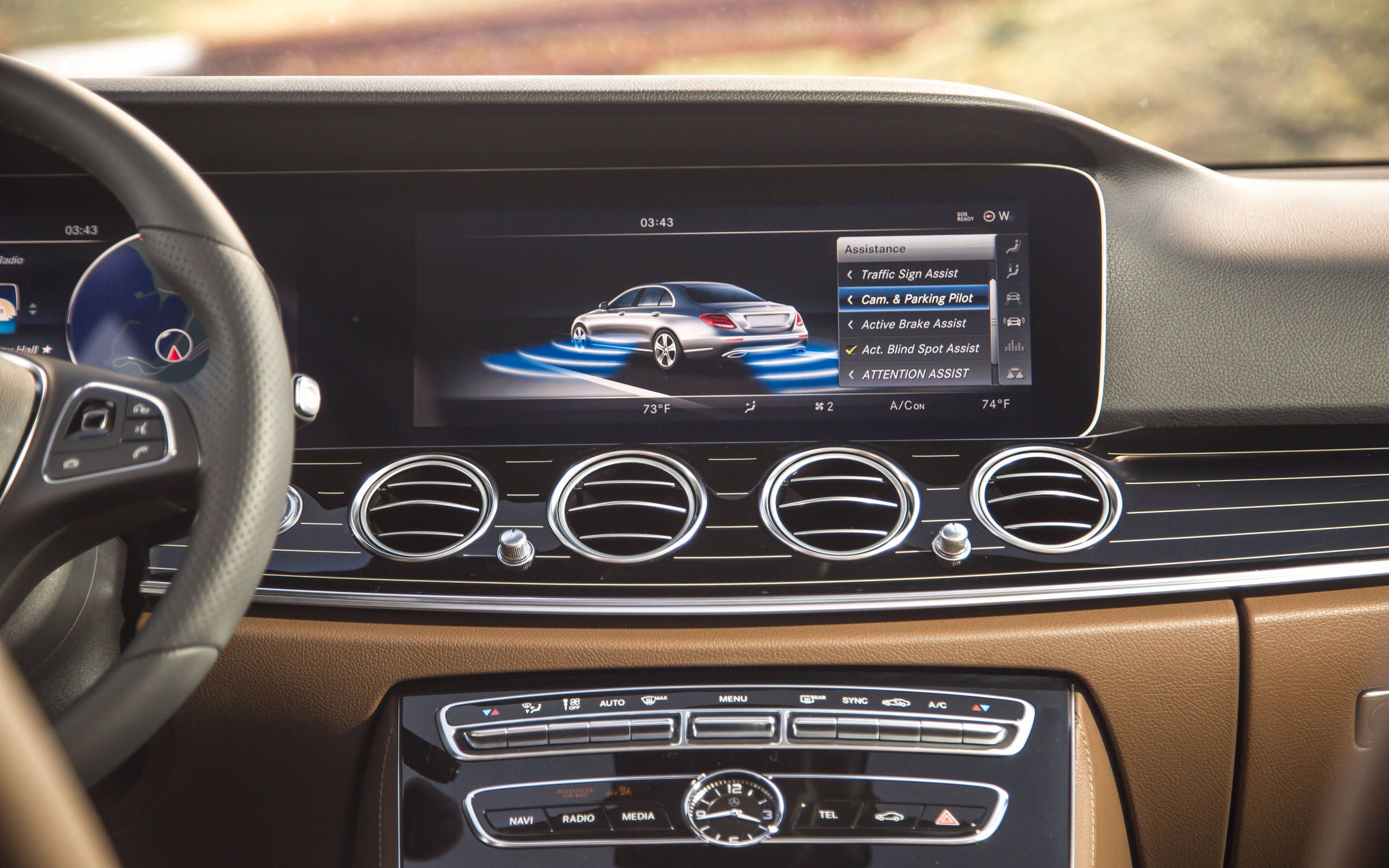 Testing the tech on the 2017 Mercedes-Benz E300