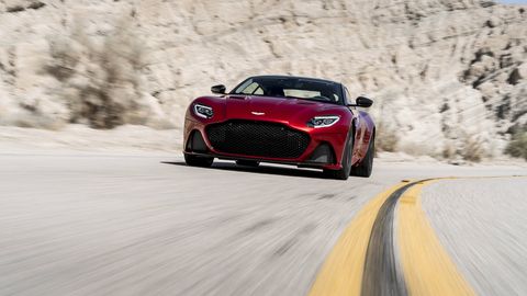 The Aston Martin DBS Superleggera is your 715-hp V12-powered super GT.