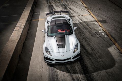 The 2019 Chevy Corvette ZR1gets from 212 mph to zero in 8.7 seconds.