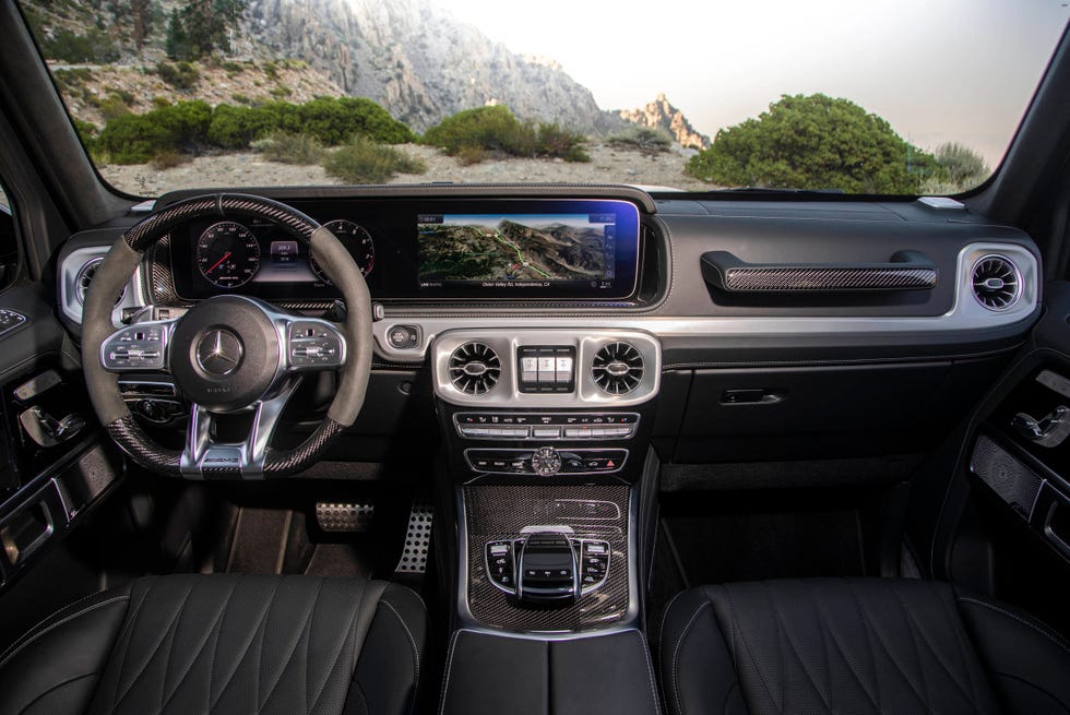 2023 mercedes amg g63 interior