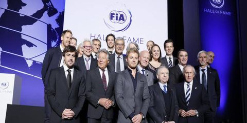 The FIA honored its champions on Monday in Paris.