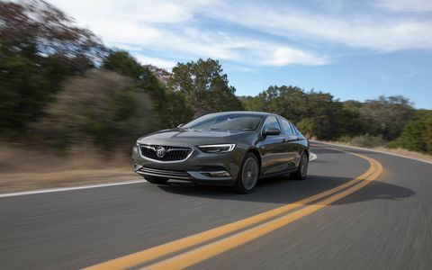 Every 2018 Buick Regal Sportback now receives a 2.0-liter turbocharged four-cylinder with 250 hp. FWD models get 260 lb-ft of torque while AWD models get 295 lb-ft.