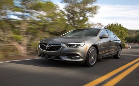 Every 2018 Buick Regal Sportback now receives a 2.0-liter turbocharged four-cylinder with 250 hp. FWD models get 260 lb-ft of torque while AWD models get 295 lb-ft.