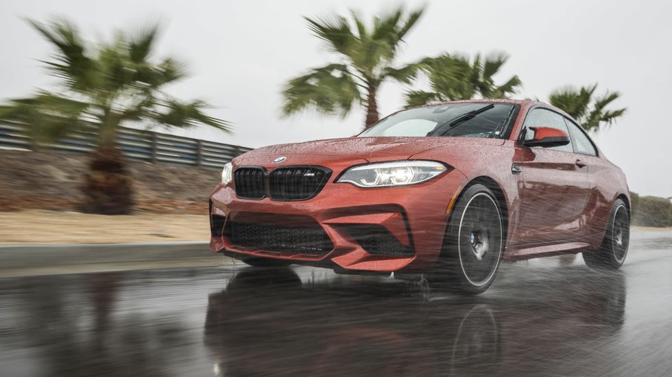 Bimmers in the rain: A few laps in the JCW Mini, BMW 340i xDrive, M4CS and  mighty M850i xDrive in a deluge