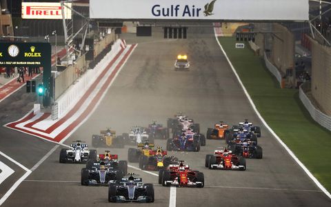 Ferrari’s Sebastian Vettel took his second victory of the F1 season in Bahrain Sunday as Mercedes’ Lewis Hamilton recovered from a poor start and a penalty to finish in second place ahead of team-mate Valtteri Bottas.