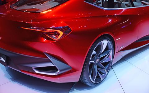 The Acura Precision debuted in Detroit, showcasing the brand's design direction and DNA.