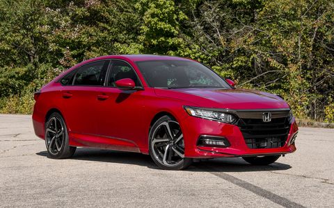 The Accord is all new for 2018 with turbocharged 1.5- and 2.0-liter engines, in addition to a hybrid, to choose from.