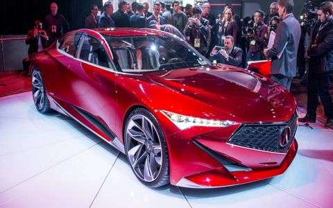 The Acura Precision debuted in Detroit, showcasing the brand's design direction and DNA.