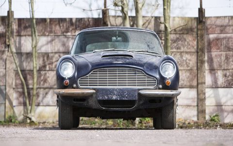 this aston martin db6 vantage has been out of sight for 25 years
