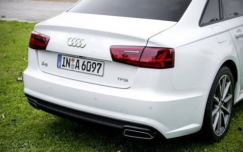 Audi has also resculpted the rear fascia, redesigning the tail lights.