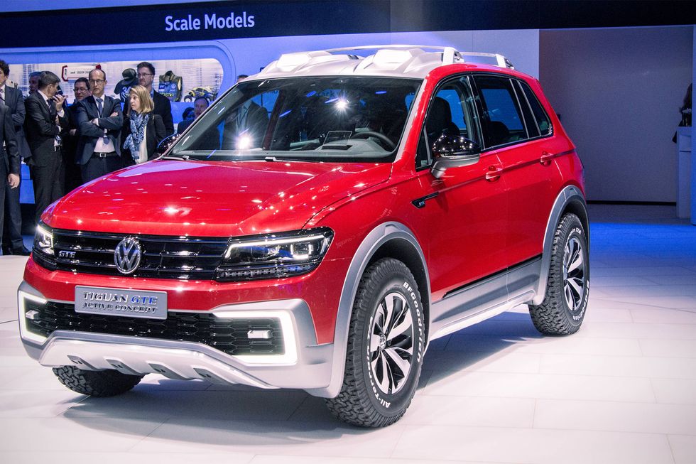 VW Tiguan GTE Active Concept wants to crush your Beetle