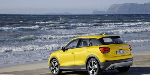 The Audi Q2 debuted at the Geneva motor show, ahead of a European launch later in the year.