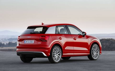 The Audi Q2 debuted at the Geneva motor show, ahead of a European launch later in the year.