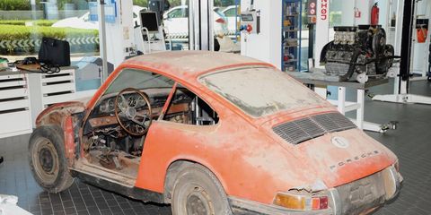This 1964 Porsche 901 was found in Germany in 2014.