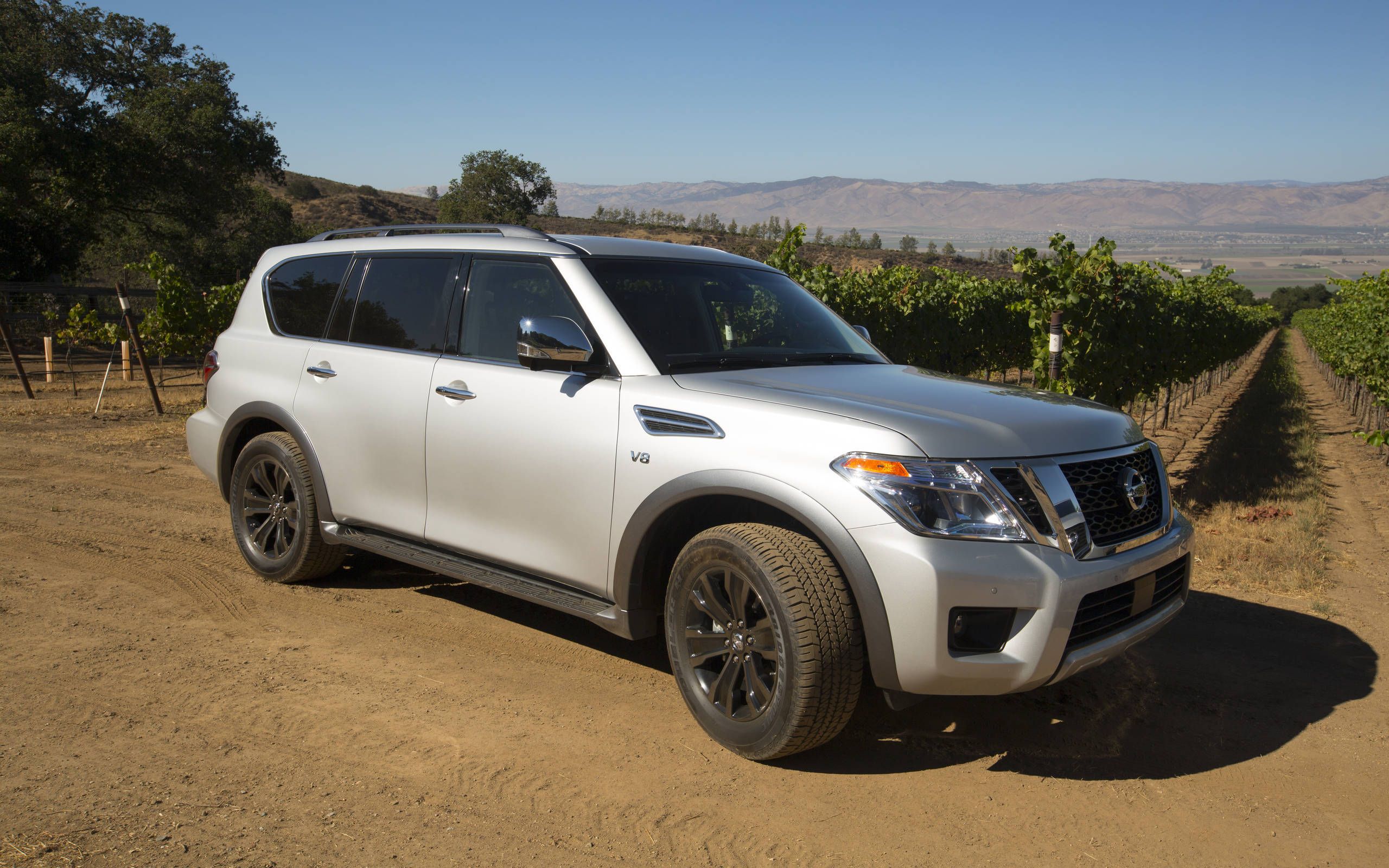 2017 Nissan Armada first drive Family size ute can pull its own