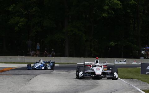 Sites from the IndyCar series practices at Road America, Friday June 23, 2017.