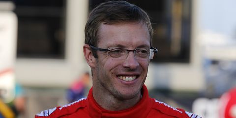 Sebastien Bourdais crashed during qualifying at Indy in May.
