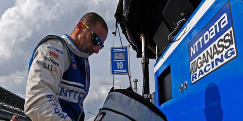 Tony Kanaan will slide over to the sports-car side of team owner Chip Ganassi's operation for the 24 Hours of Le Mans in June.