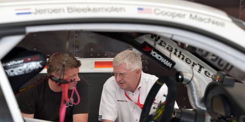 Alex Job, right, founded Alex Job Racing in 1988.