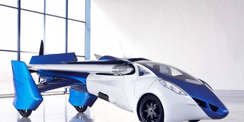 The AeroMobil 3.0 is predominantly built from advanced composite material.