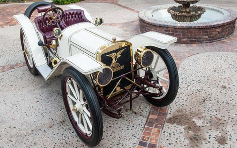 1908 American Underslung 50HP roadster -- $1,738,000.