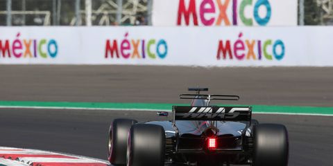 Formula 1 action from the  Autodromo Hermanos Rodriguez, Mexico City, Mexico, Saturday Oct. 28, 2017.