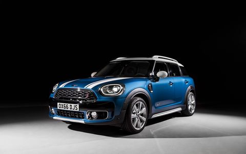 The 2017 Mini Cooper Countryman goes on sale in March, the plug-in version hits dealerships in June.