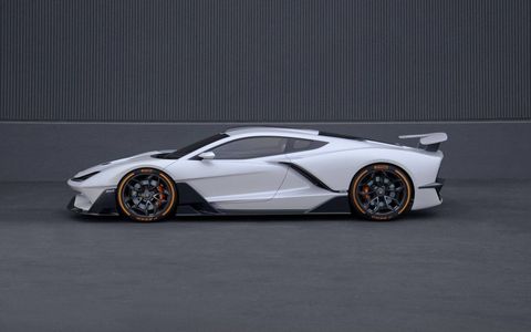 Modena? Stuttgart? Woking? Try Irvine, Calif. The Aria FXE has a claimed 1150-hp hybrid LT4 V8/dual electric motor powerrtain that'll launch this supercar to 60 in 3.1 seconds and to a top speed of 220 mph. Now all they have to do is manufacture it. How hard can that be?