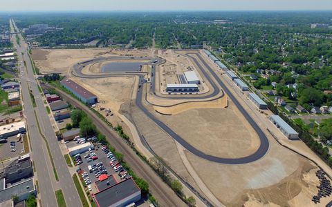 The 1.5-mile M1 Concourse in Pontiac, Michigan has its grand opening August 14, one week before the Woodward Dream Cruise.