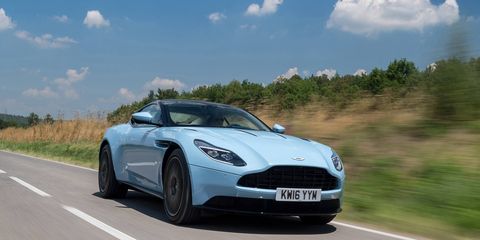 We drive the 2017 DB11, Aston Martin's latest grand tourer. With a sculpted body, stunning interior and 5.2-liter twin-turbocharged V12 up front, the DB11 is thrilling from any angle -- and from behind the wheel