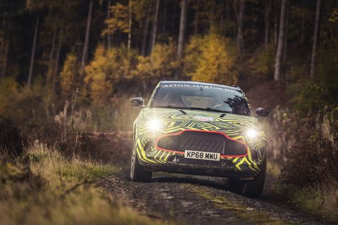 Aston Martin's first foray into the SUV/crossover world will be named DBX.