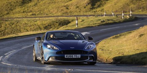 We drive the 6.0-liter V12-powered 2017 Aston Martin Vanquish S -- and find it to be a fitting send-off for the shapely British super-GT.