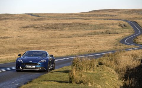 We drive the 6.0-liter V12-powered 2017 Aston Martin Vanquish S -- and find it to be a fitting send-off for the shapely British super-GT.