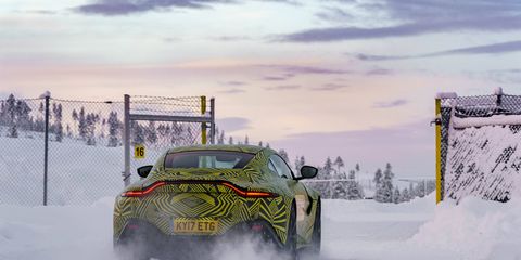 The Aston Martin Vantage returns for 2019 with an AMG engine, luxe appointments and aggressive styling.