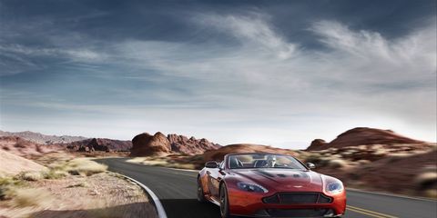 The Aston Martin V12 Vantage S Roadster