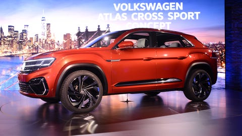 Gallery 2018 Volkswagen Atlas Cross Sport concept