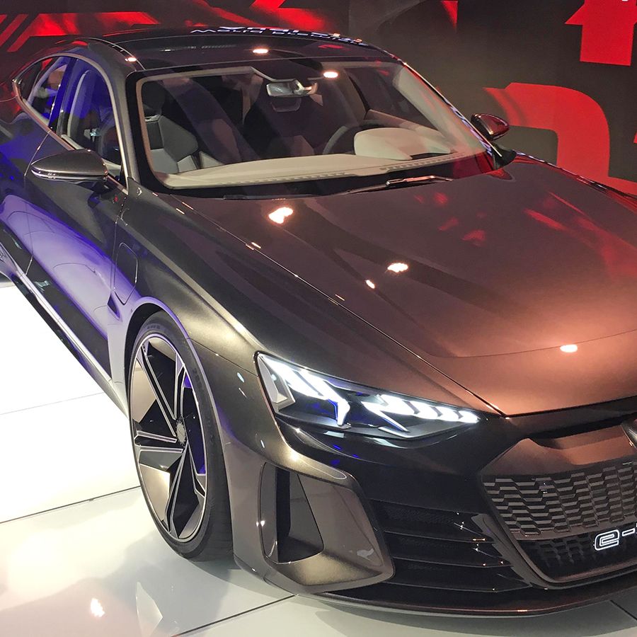 Audi e-tron GT concept previews eventual 590-hp Tesla fighter