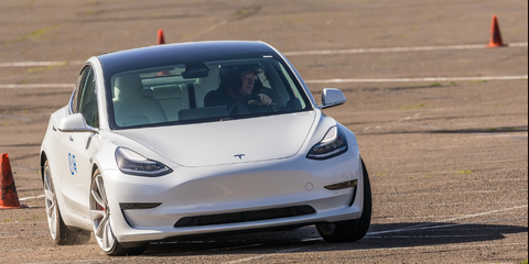 The Model 3 Performance is surprisingly fun at an autocross, as we found out.