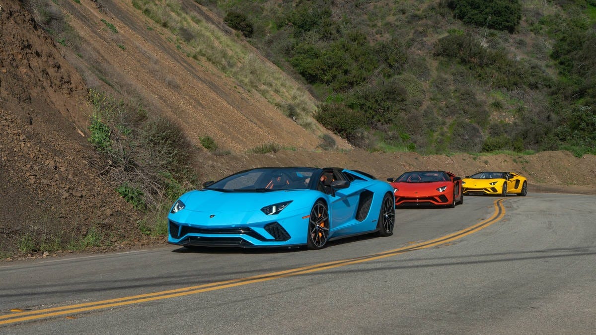 Lamborghini Aventador S Roadster drive review: Open-topped screaming at its  operatic finest