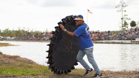 Sights from the kickoff to the 70th season of Swamp Buggy Races at Florida Sports Park in Naples, Florida.